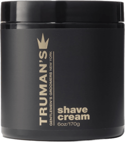 Truman's Gentlemen's Groomers - Men's Shave Cream - Ultimate Smooth Close Shave - Eliminates Razor Burn, Clogged Pores, Breakouts - Coconut and Eucalyptus Oils 6oz