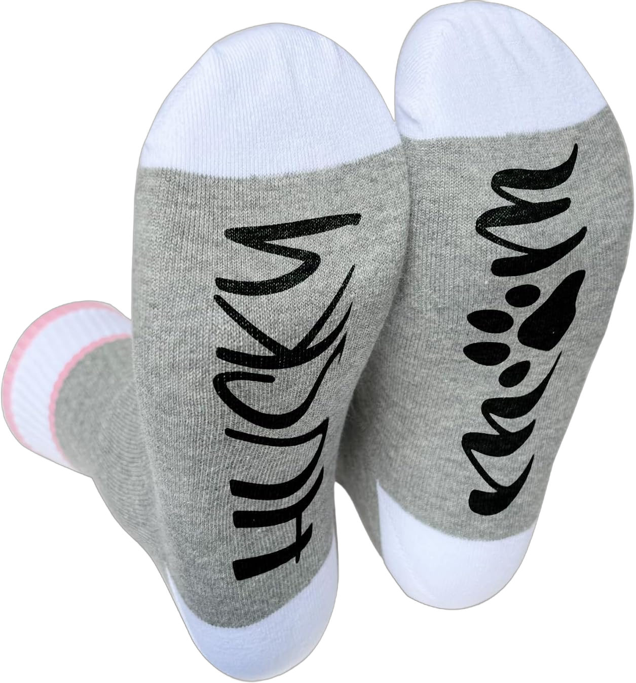 Ziyouza Husky Mom Socks, Gift for Dog Pet Owner, Dog Mother, Dog Mama, Dog Lovers, Puppy Lovers, Novelty Gift for Thanksgiving Christmas Birthday Mother's Day, 1 Pair-39